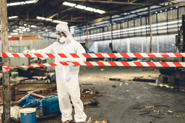 Professional Trauma Scene Cleanup technician working in Nottingham, PA